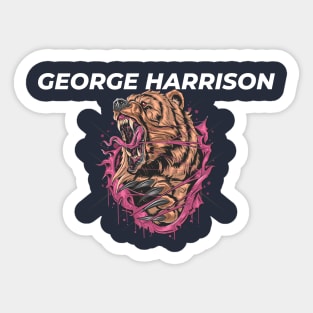 george harrison Sticker